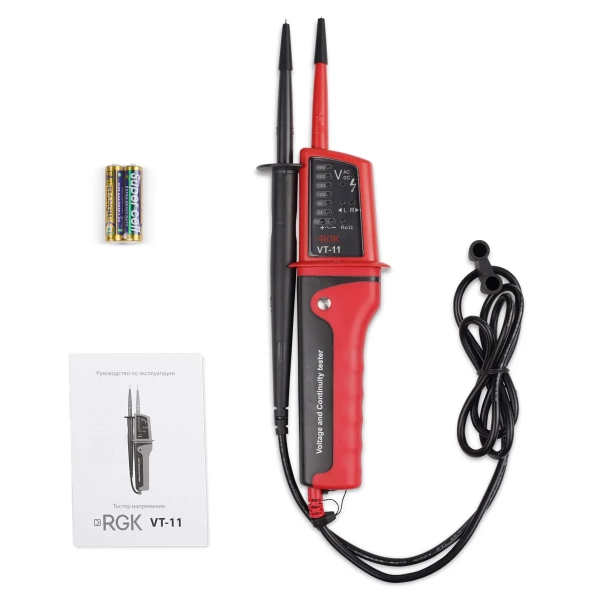 Тестер напряжения RGK VT-11 купить по низкой цене | МАКСПРОФИТ