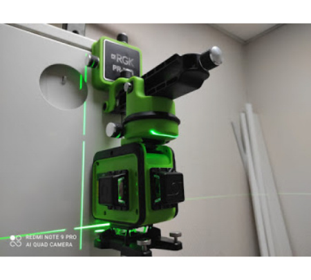 Лазерный построитель плоскостей RGK PR-38G купить по низкой цене | МАКСПРОФИТ