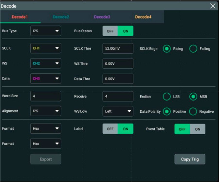 Программная опция запуска и декодирования сигналов шины последовательной передачи данных стандарта I2S купить по низкой цене | МАКСПРОФИТ